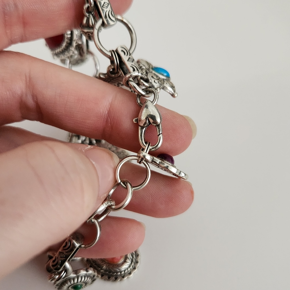 Brighton Painted Desert Southwest Theme Charm Bracelet - Picture 4 of 4